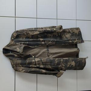 Dex camouflage cotton jacket, army green, size S/P